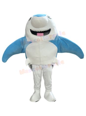 Shark mascot costume