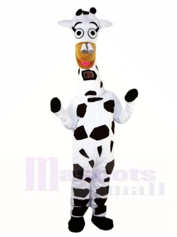 White Giraffe Mascot Costumes Animal