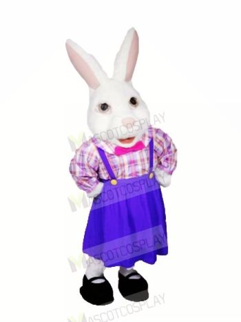 Lady Easter Bunny Mascot Costumes Cartoon
