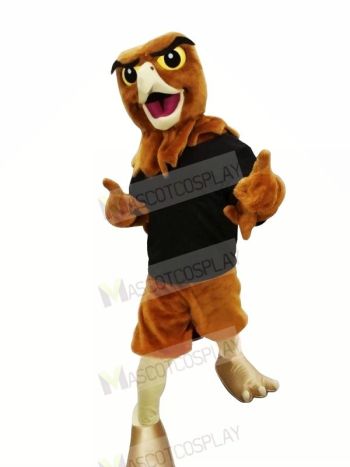 Happy Hawk Mascot Costumes Adult