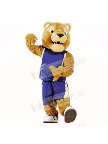 Golden Panther Mascot Costumes College