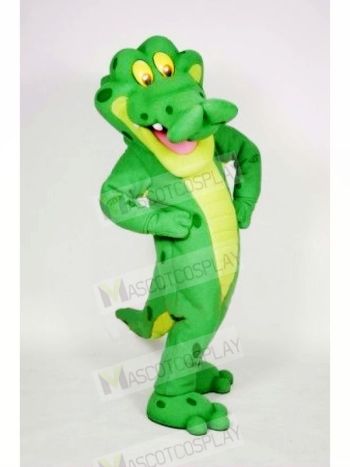 Smiling Alligator Mascot Costumes Adult 	