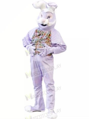 Purple Bunny Rabbit Mascot Costume Cartoon