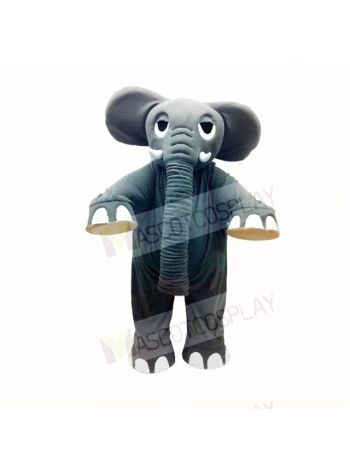 Strong Grey Elephant Mascot Costumes Adult