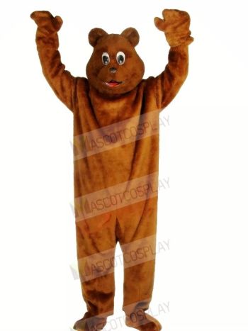 Realistic Brown Bear Mascot Costumes Adult