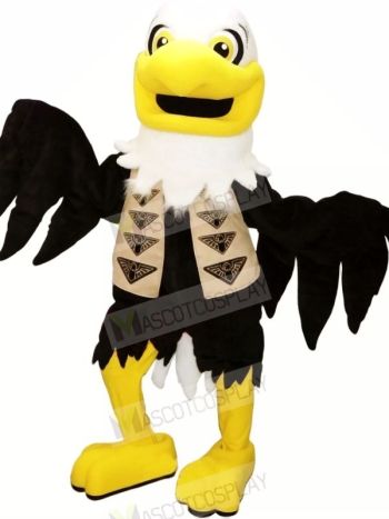 Black Eagle Mascot Costumes Adult	