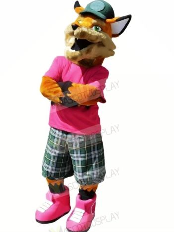 Realistic College Fox Mascot Costumes Cartoon