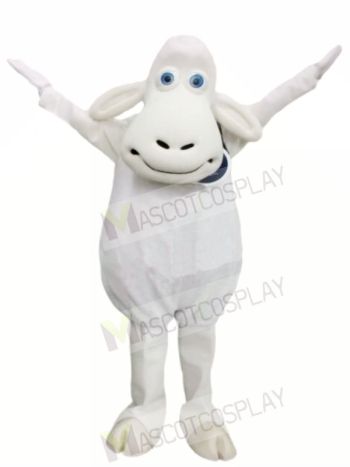 White Sheep Mascot Costumes 