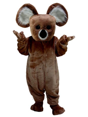 Brown Koala Bear Mascot Costume