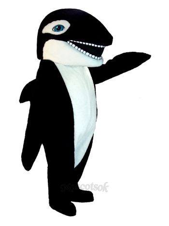 Killer Whale Mascot Costume