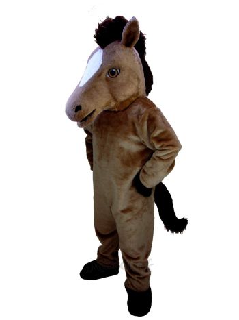 New Mustang Horse Mascot Costume