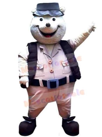 Bear mascot costume