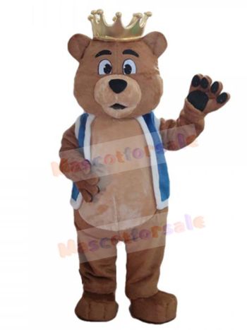 Bear mascot costume