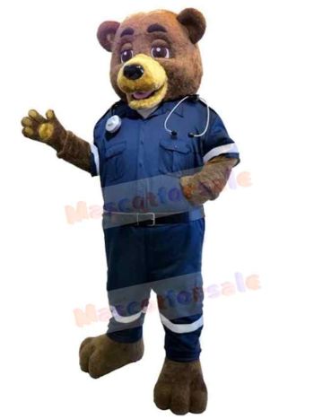 Bear mascot costume