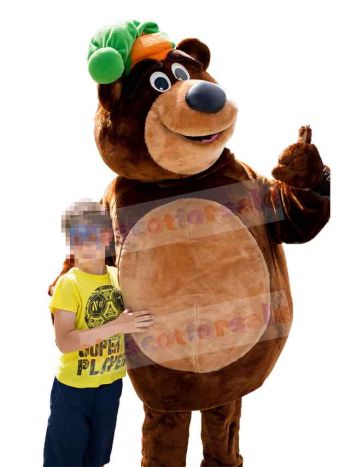 Bear mascot costume