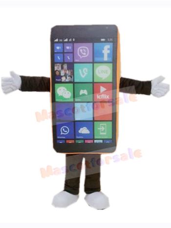 Phone mascot costume
