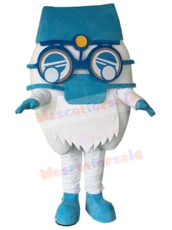 Tooth mascot costume