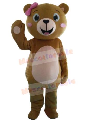 Bear mascot costume
