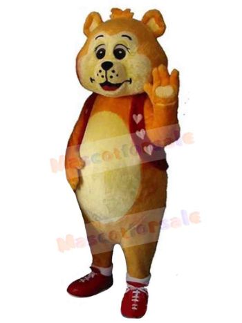 Bear mascot costume