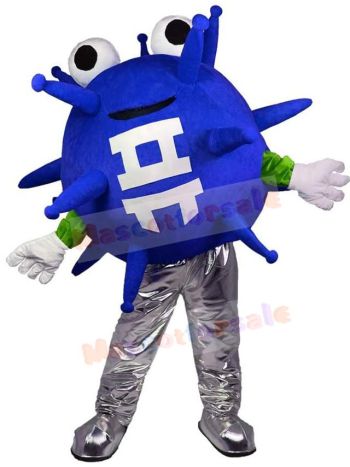 Virus mascot costume