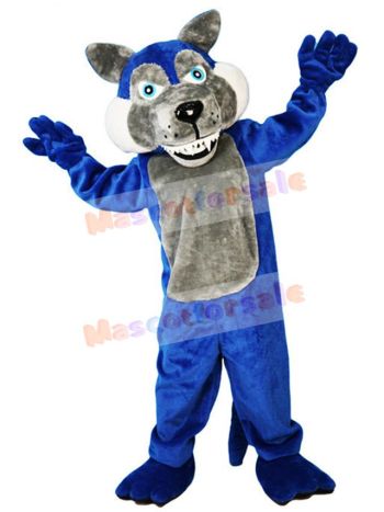 Wolf mascot costume