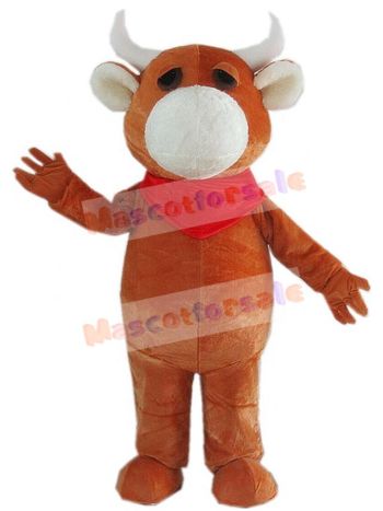 Bull mascot costume