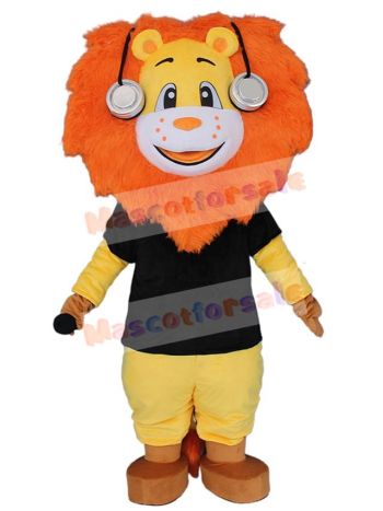 Lion mascot costume