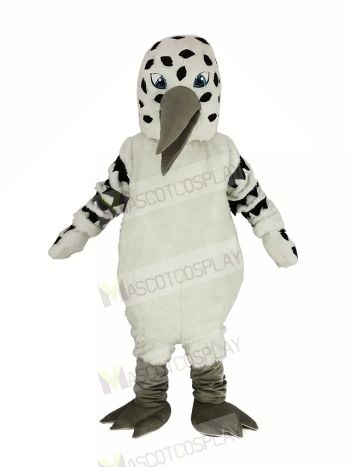 New Black and White Sandpiper Bird Mascot Costume Animal	