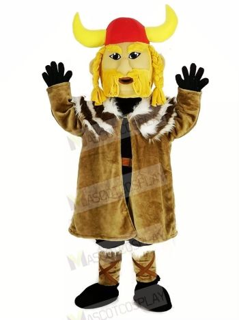 Thor the Giant Viking Mascot Costume People