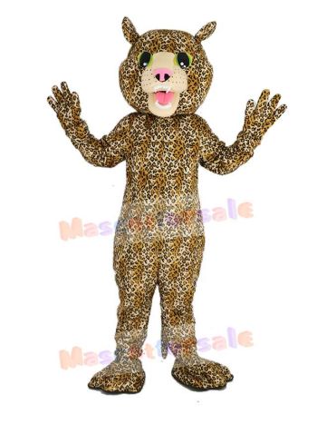 Cute Big Cat Leopard Mascot Costume Animal