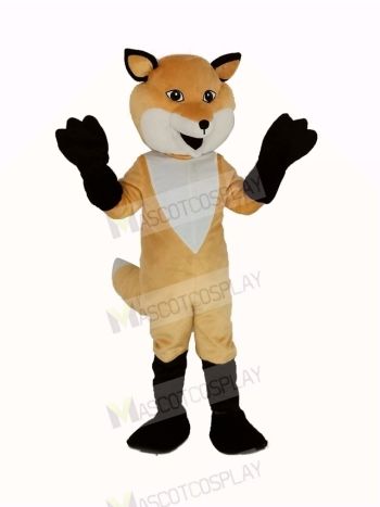 Funny Brown Fox Mascot Costume