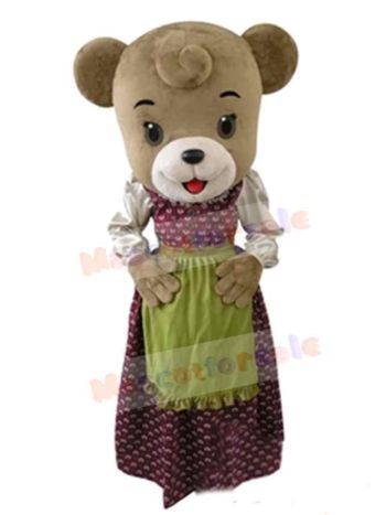 Bear mascot costume