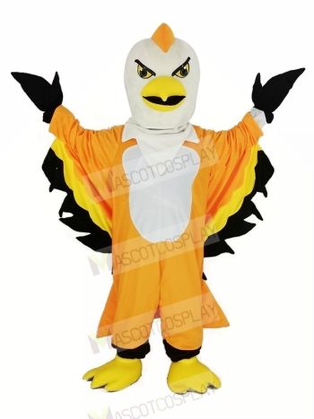 Orange Thunderbird Mascot Costume Animal