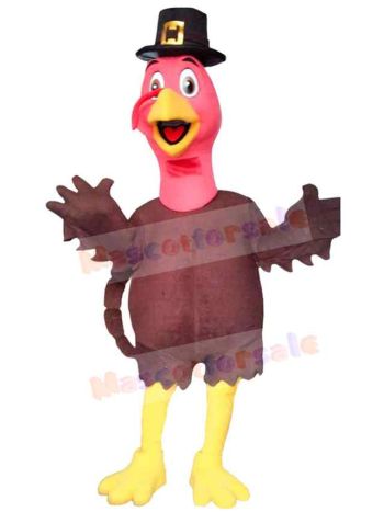 Turkey mascot costume