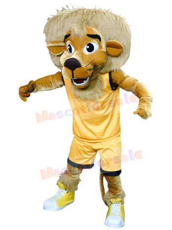Lion mascot costume