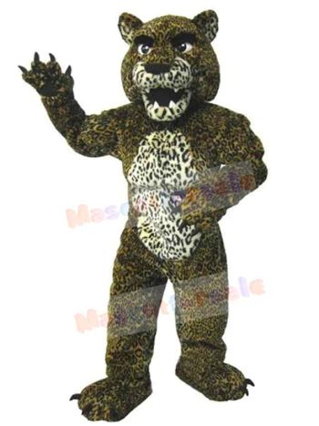 Leopard mascot costume