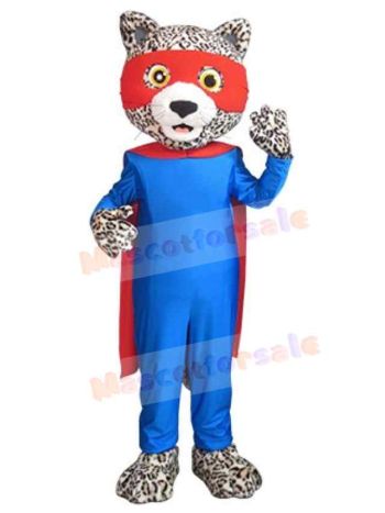 Leopard mascot costume