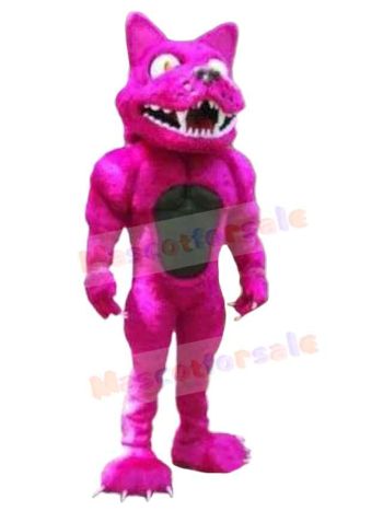 Leopard mascot costume