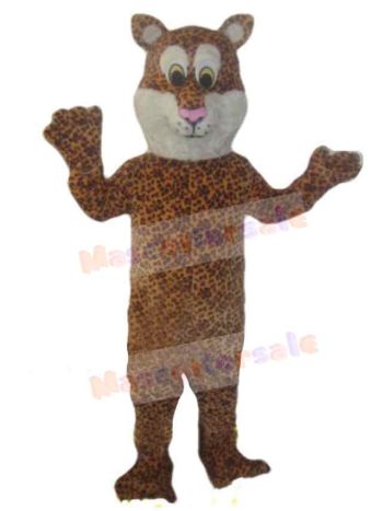 Cheetah mascot costume