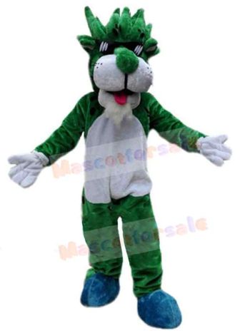 Cheetah mascot costume