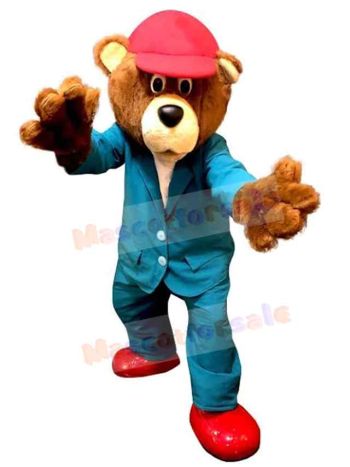 Bear mascot costume