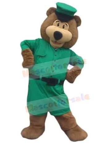 Bear mascot costume