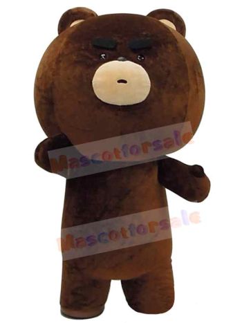 Bear mascot costume