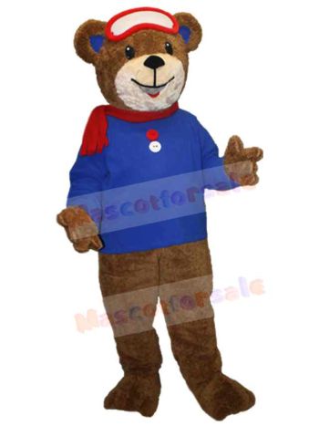 Bear mascot costume