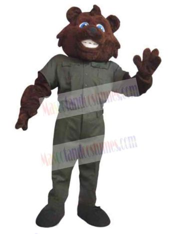 Bear mascot costume