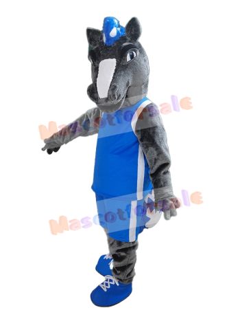 Mustang Horse mascot costume