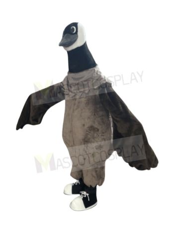 Brown Goose Poultry Mascot Costume