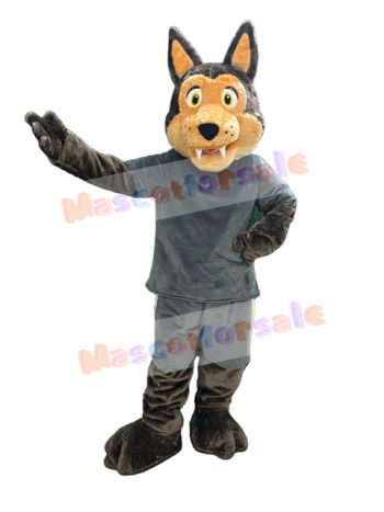 Coyote mascot costume