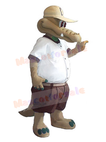 Crocodile mascot costume