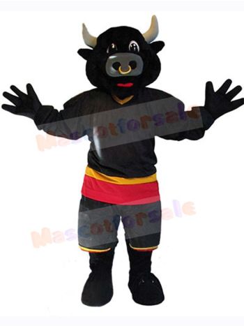 Bull mascot costume
